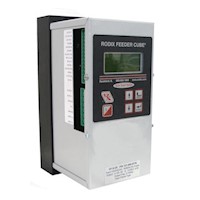 VF Series, Model VF-9-OF without Vibration Sensor, and Single Control Open Frame Vibratory Feeder Controller (121-200-0778)