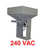 5 Cubic Feet (ft³) Size, Cold Rolled Steel (CRS) Primed, and 240 Volt (V) Alternating Current (AC) Coil Voltage Standard Hopper (026-550-0074)